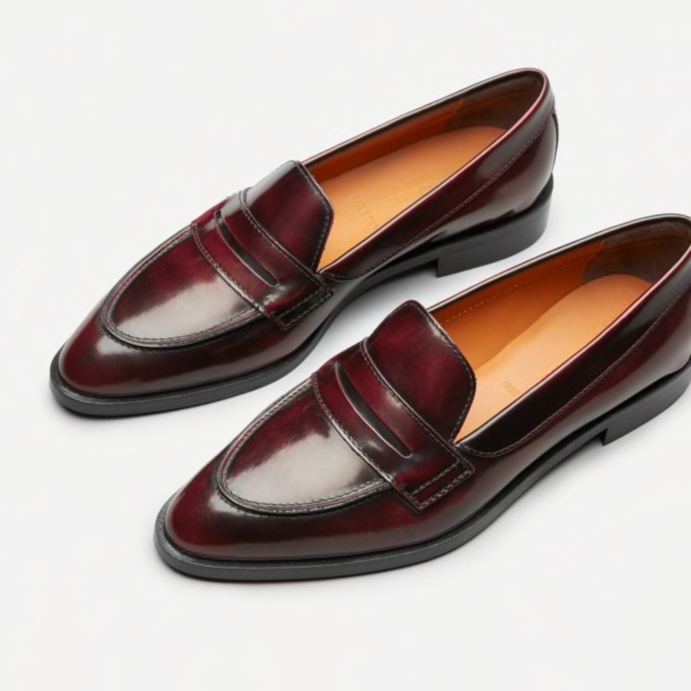 Everlane Modern Penny Loafer Oxblood